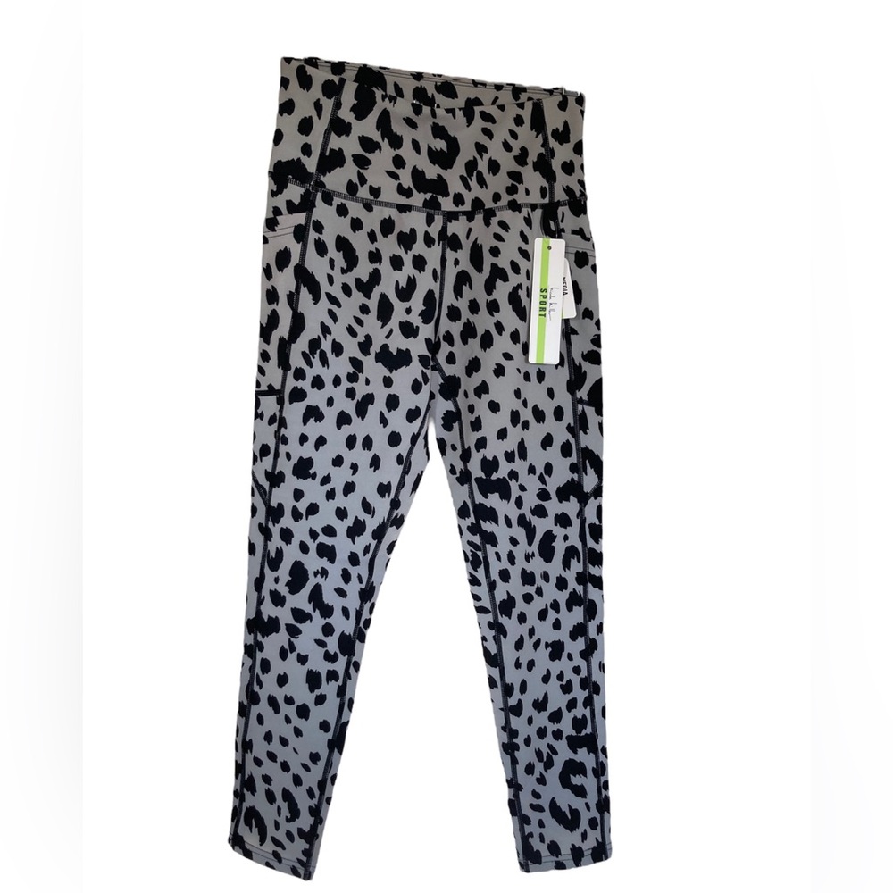 Nicole Miller Women's Ankle Length Pocket Leggings